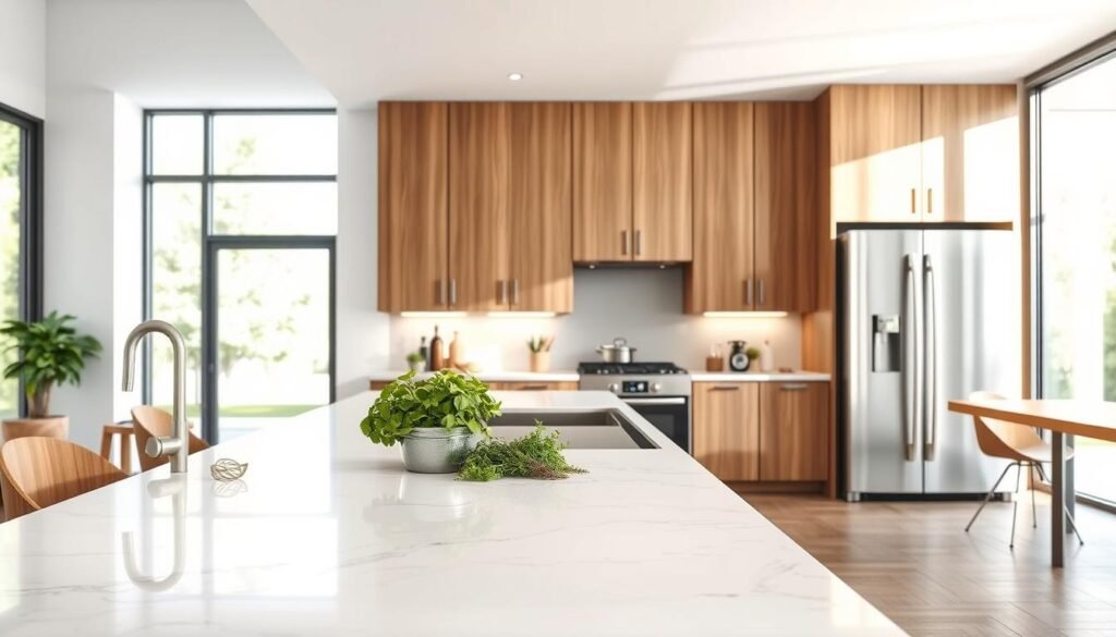 חומרים מובילים במטבח מודרני