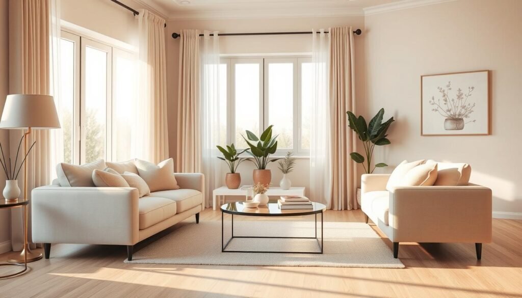 עיצוב פנים רגוע