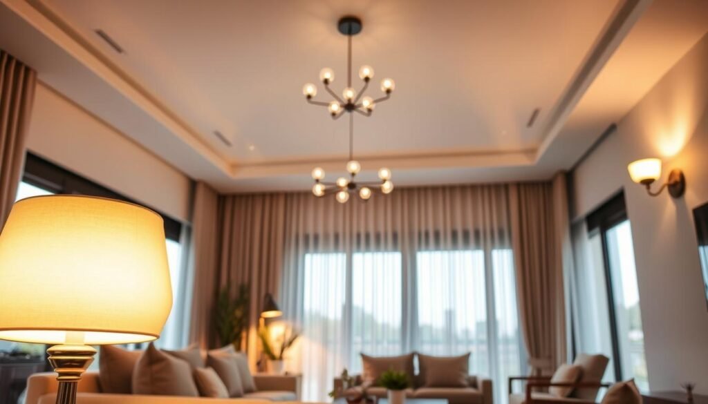 תאורה לסלון